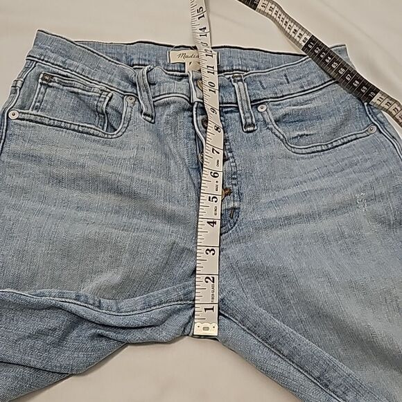 MADEWELL, jeans, button, fly, high rise, skinny, 27 - Picture 6 of 10